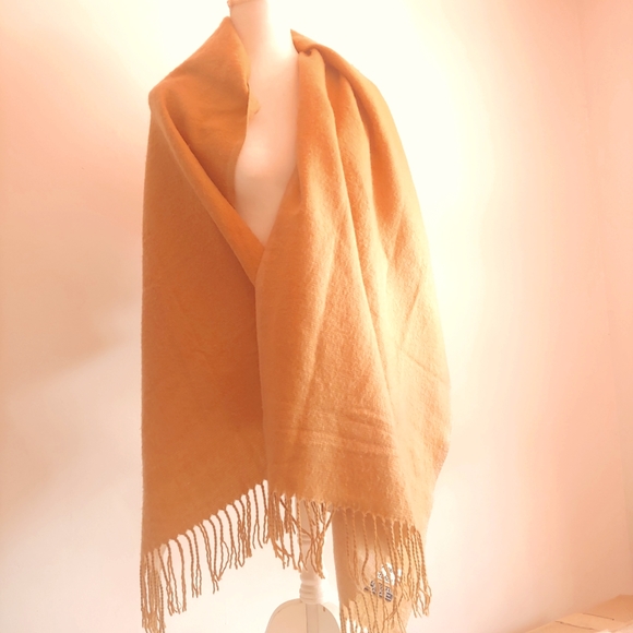 Acne Studios. 100% Wool tan color winter scarf. - Picture 1 of 4